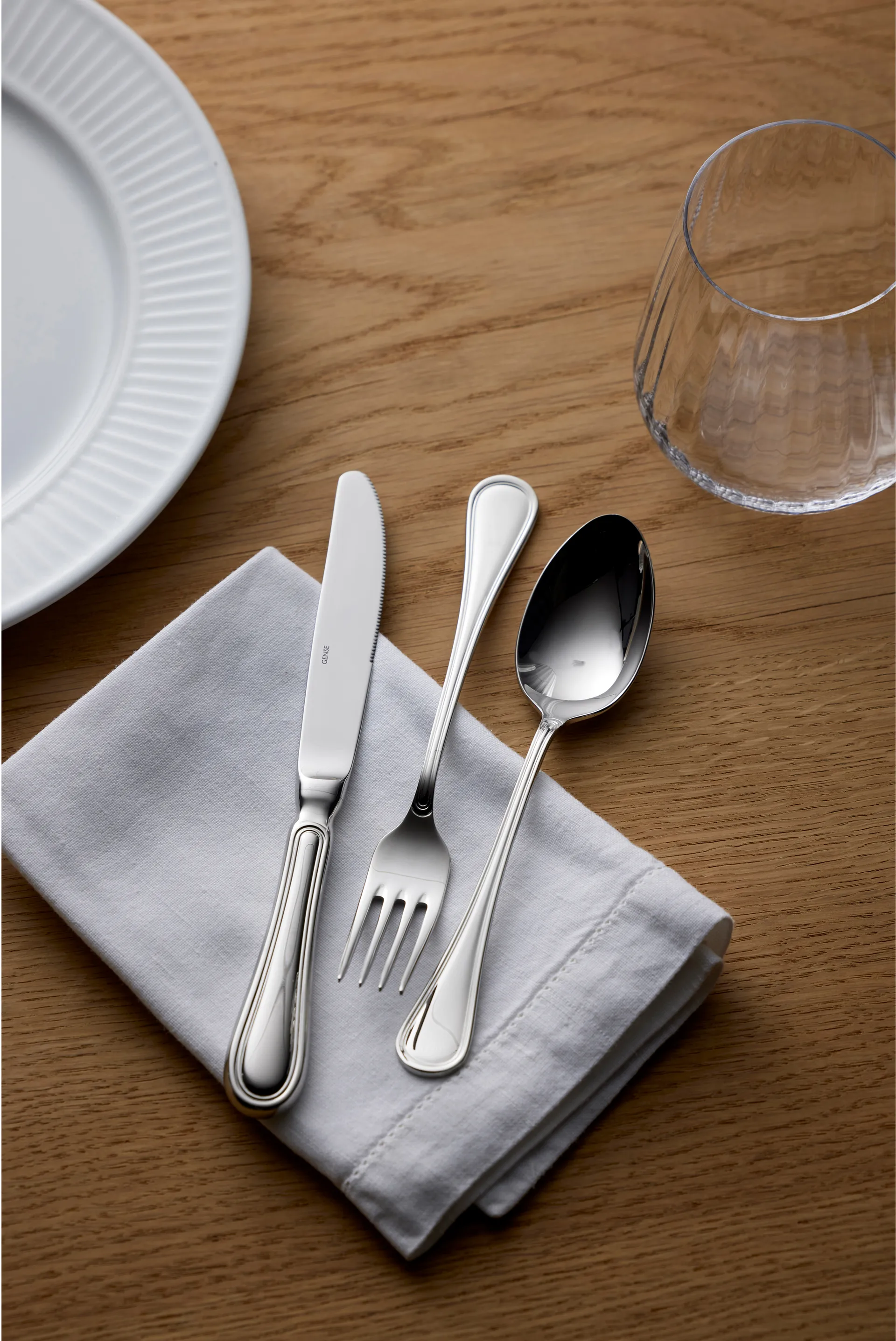 Coltello da dessert Oxford 21 cm, Acciaio lucido Gense