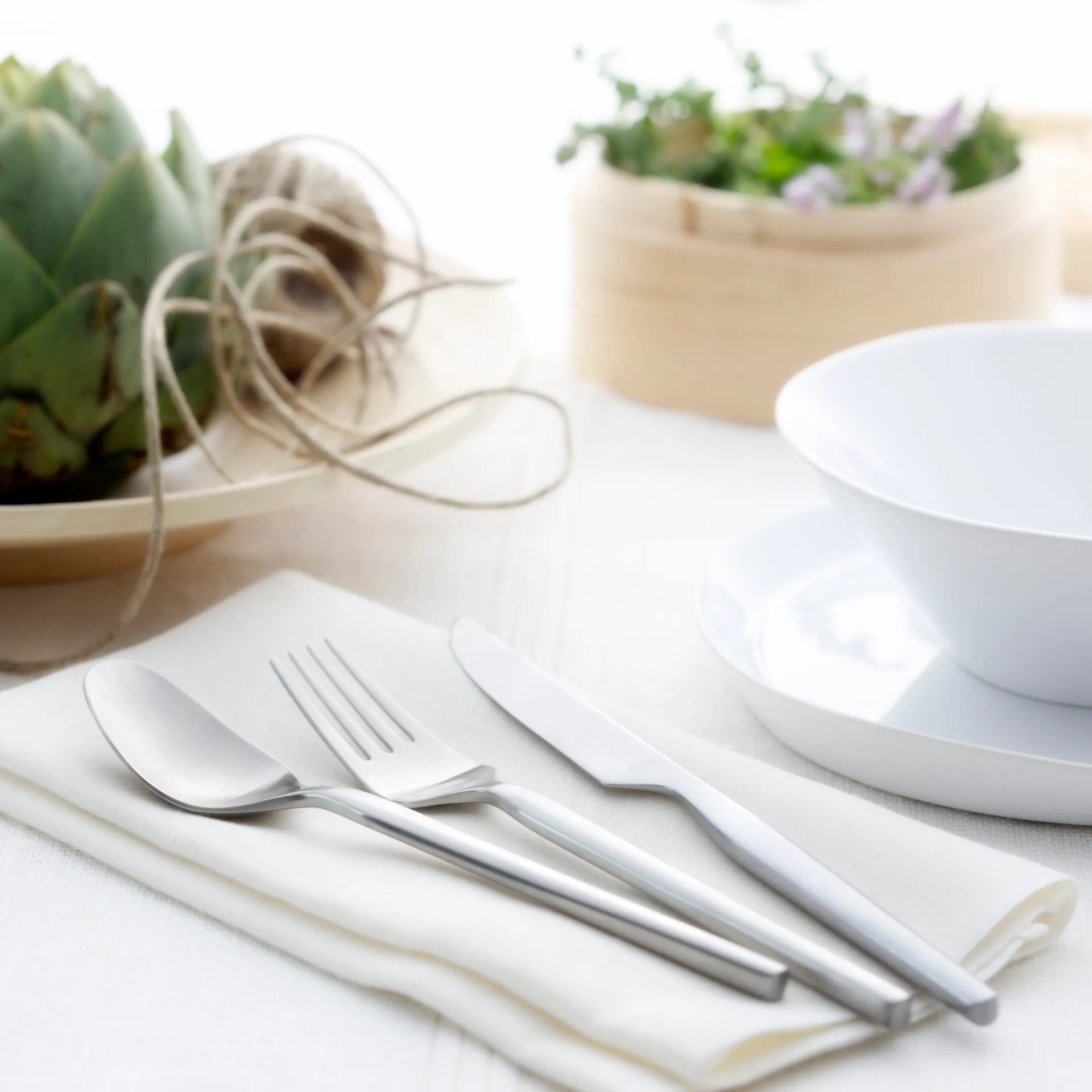 Posate Dorotea 16 pezzi, acciaio inossidabile Gense