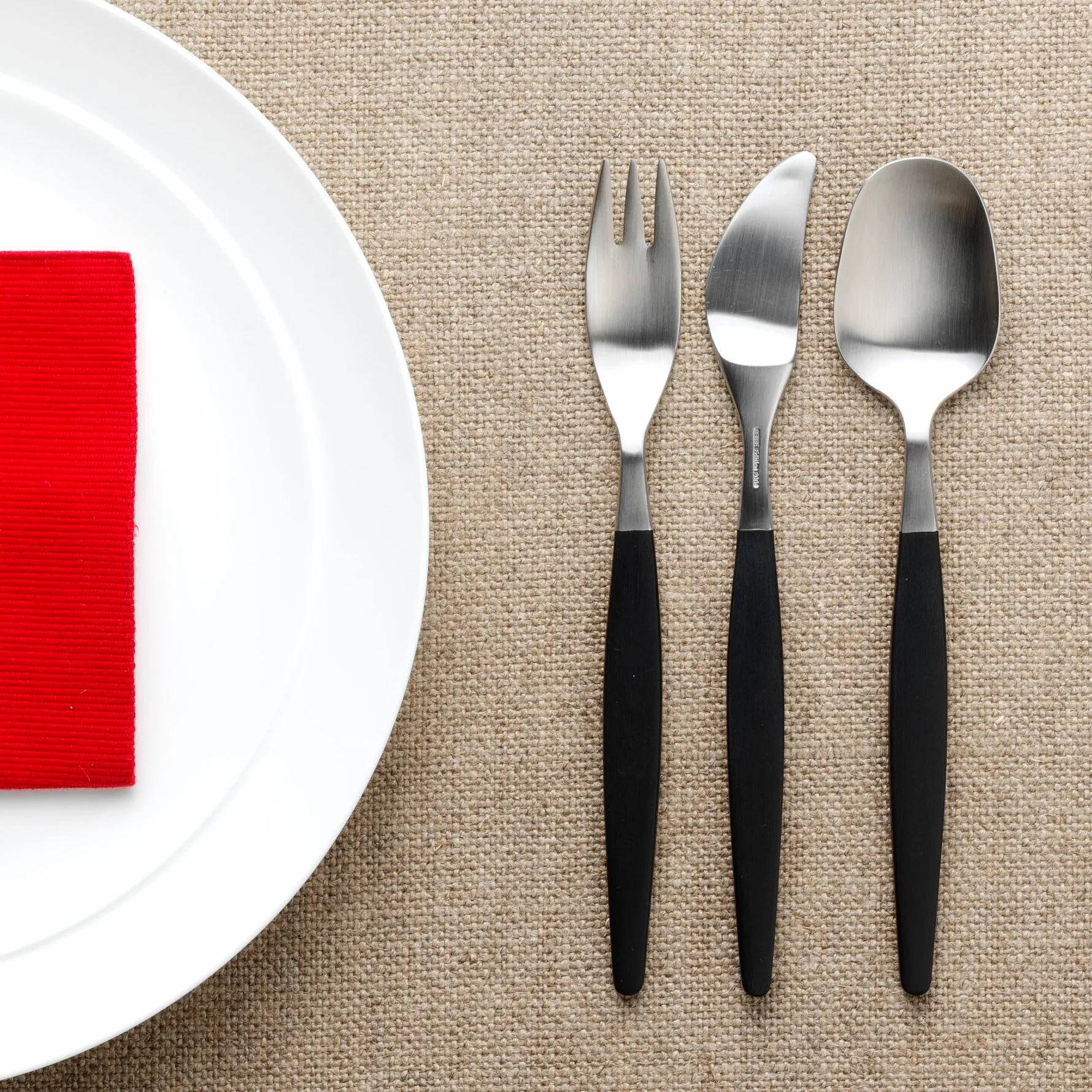 Posate Focus de Luxe 12 pz, acciaio inossidabile Gense