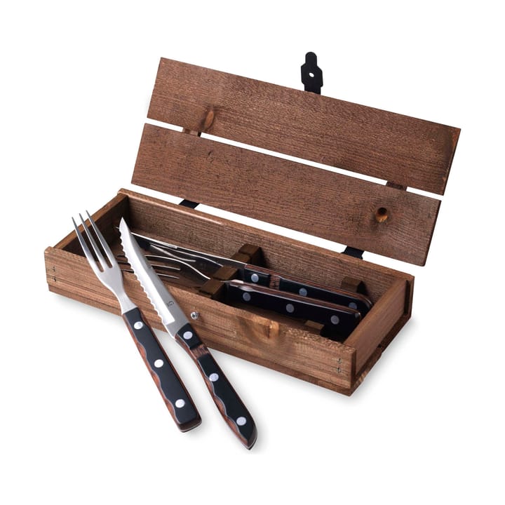 Posate Old Farmer, Posate da bistecca 4 pz. Gense