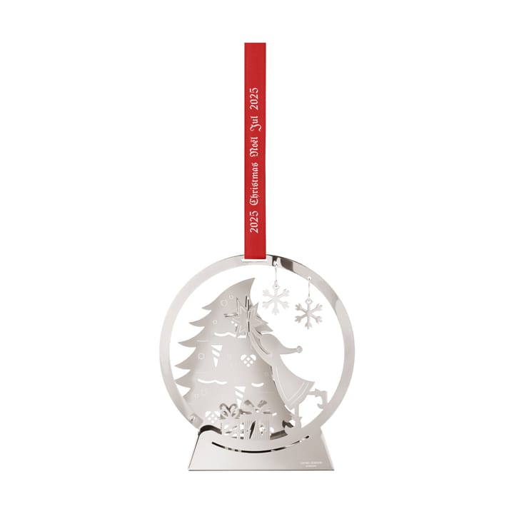Addobbo di Natale 2025 palla di neve - Ottone placcato in palladio - Georg Jensen