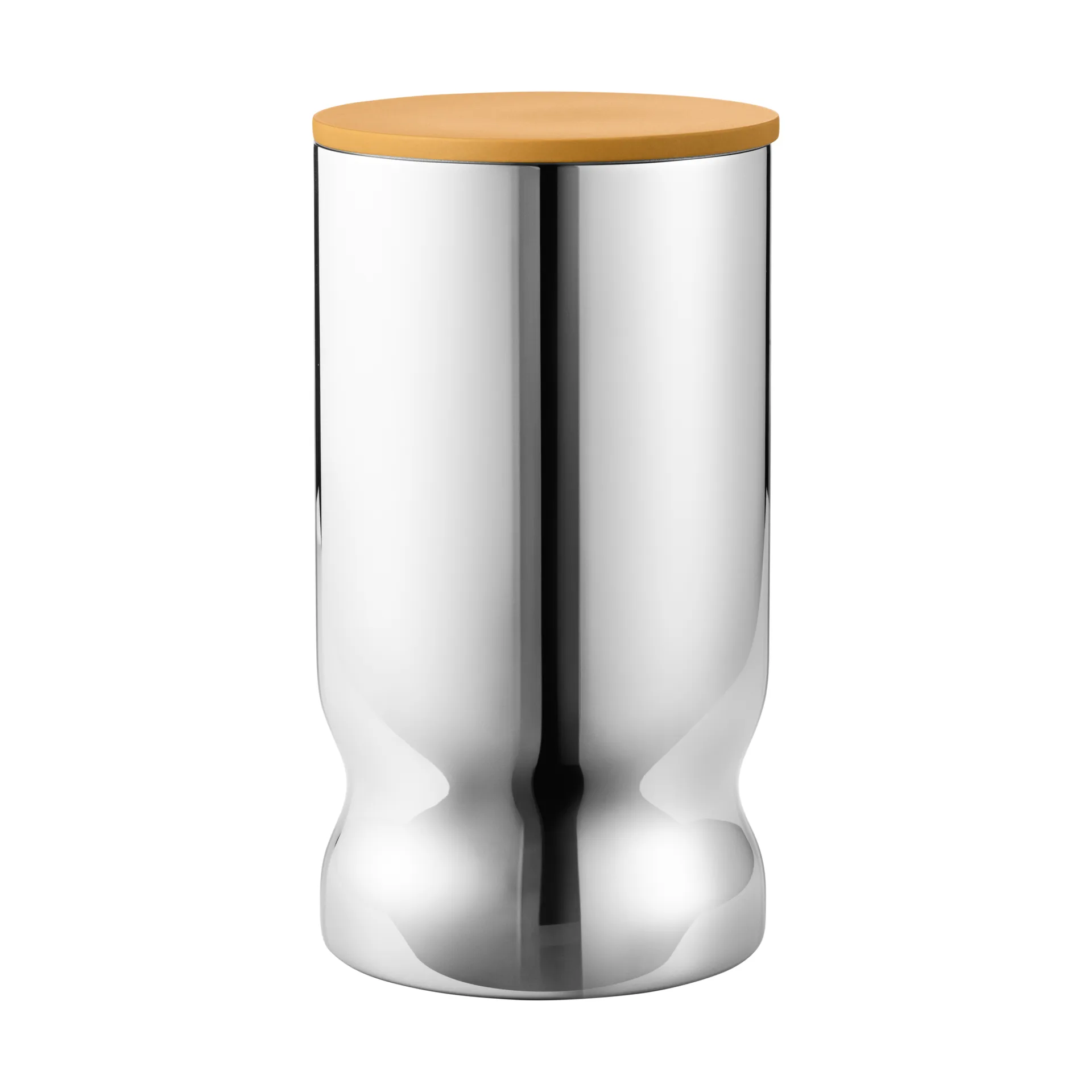 Barattolo Alfredo medio 1 L, Acciaio inossidabile-giallo Georg Jensen