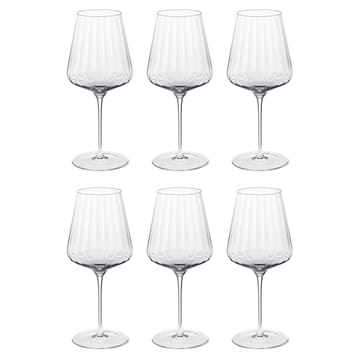 Bernadotte bicchiere da vino rosso confezione da 6 - cristallino - Georg Jensen