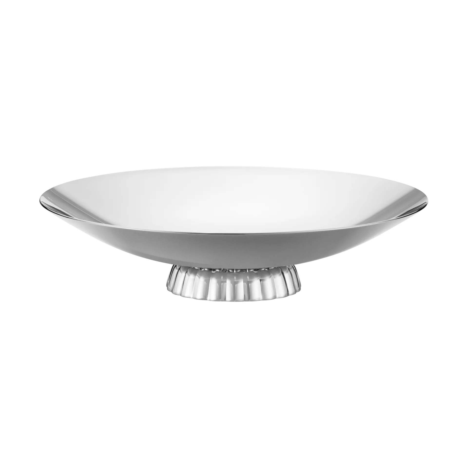 Bernadotte piatto da portata basso, Acciaio inox, Ø28 cm Georg Jensen