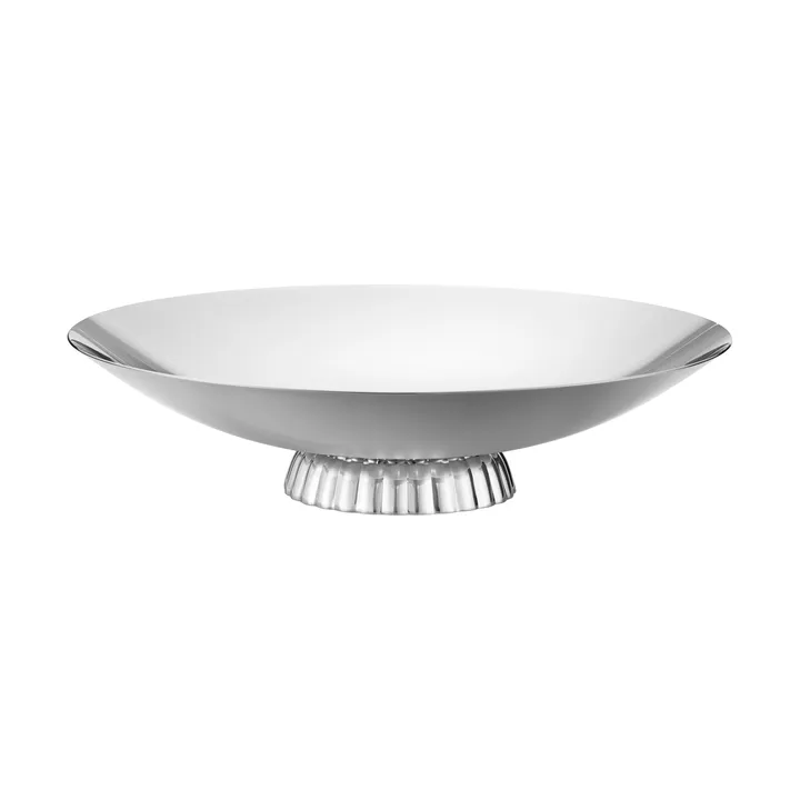 Bernadotte piatto da portata basso - Acciaio inox, Ø34 cm - Georg Jensen