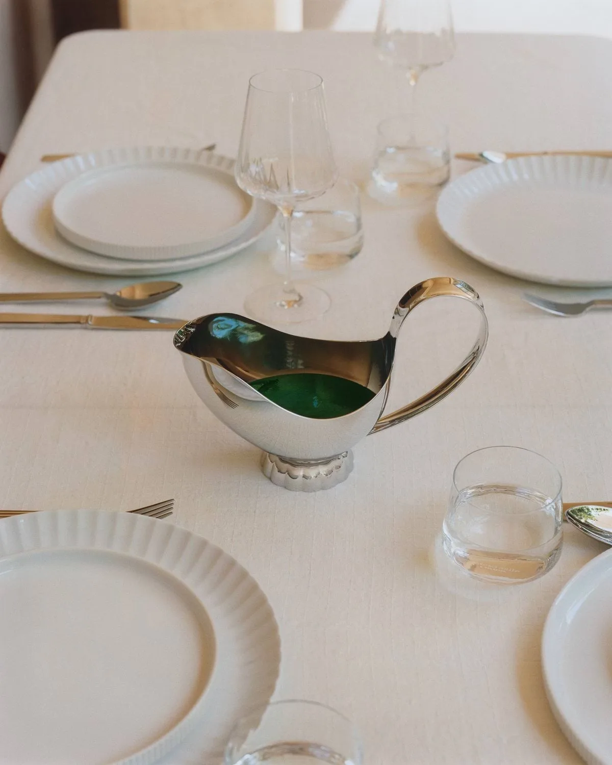 Bernadotte salsiera, Acciaio inox, 14 cl Georg Jensen