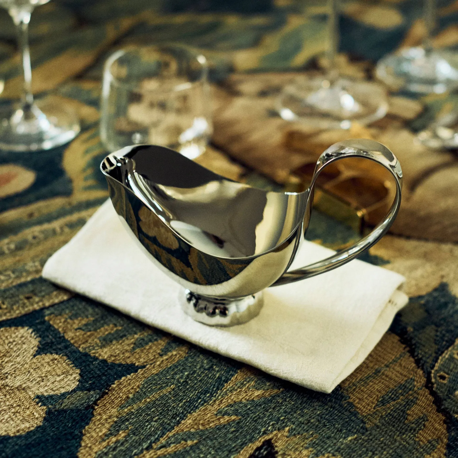Bernadotte salsiera, Acciaio inox, 14 cl Georg Jensen