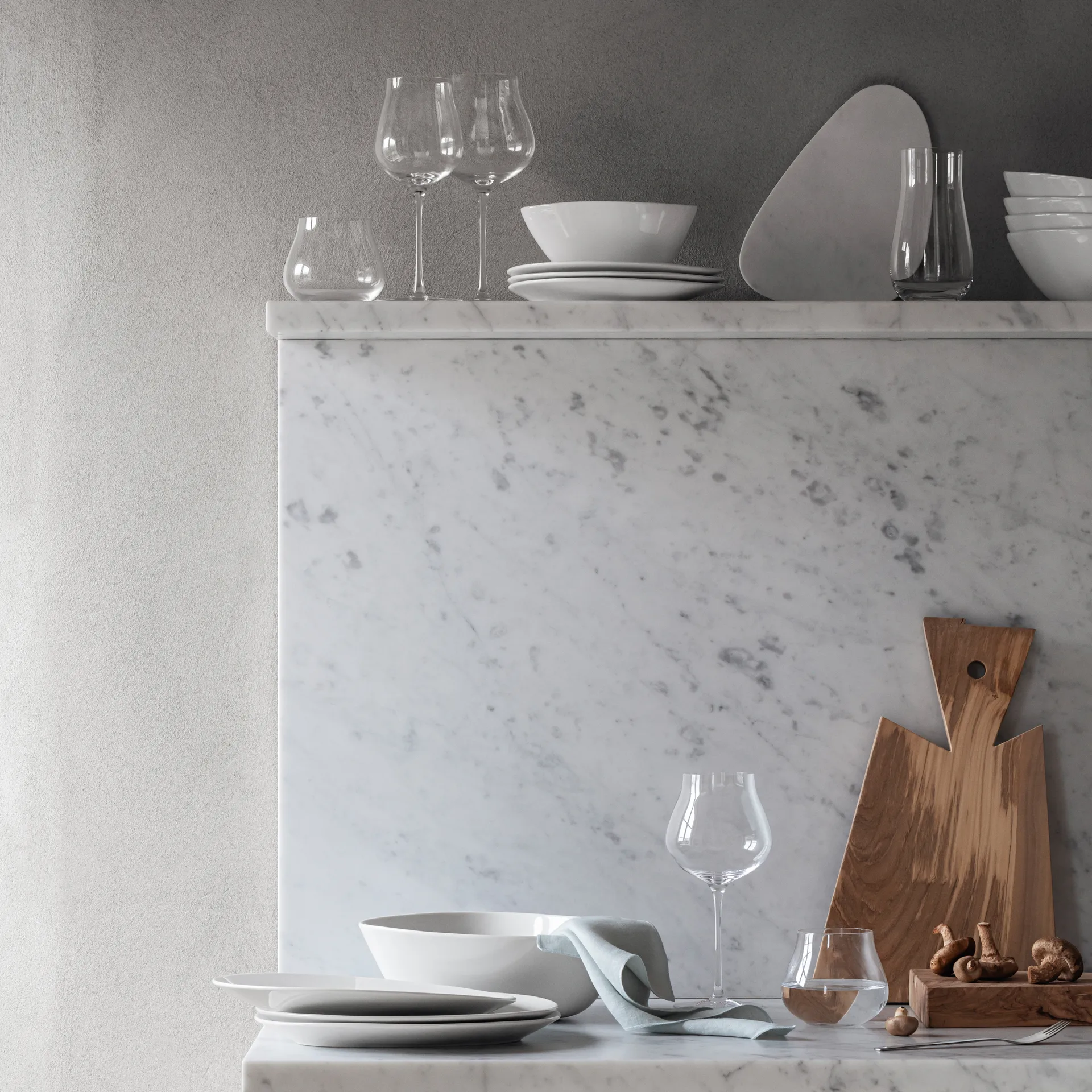 Bicchiere alto 38 cl Sky confezione da 6, cristallino Georg Jensen