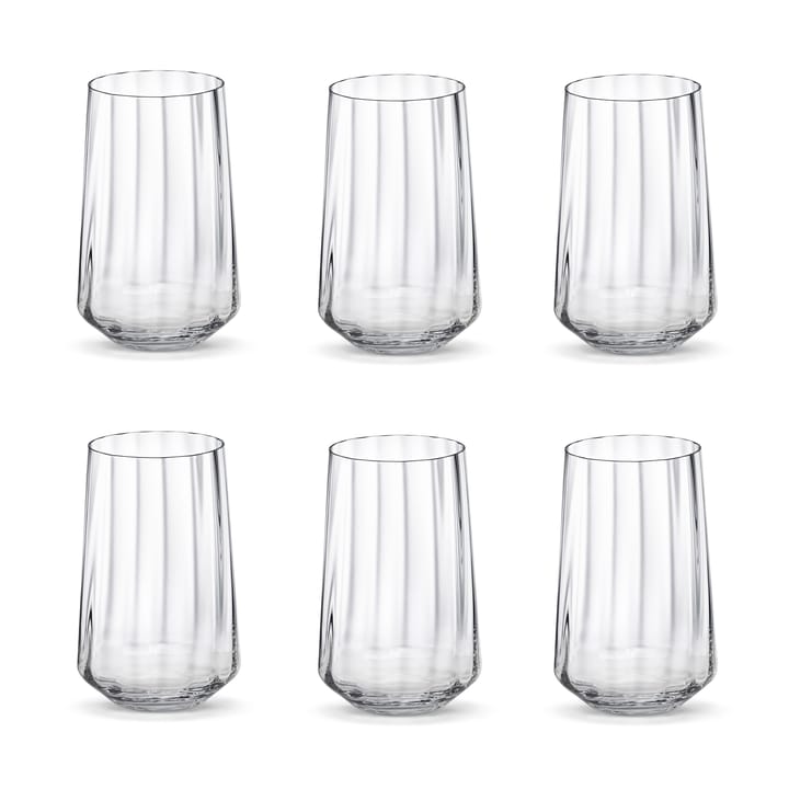 Bicchiere alto Bernadotte 38 cl confezione da 6 - cristallino - Georg Jensen