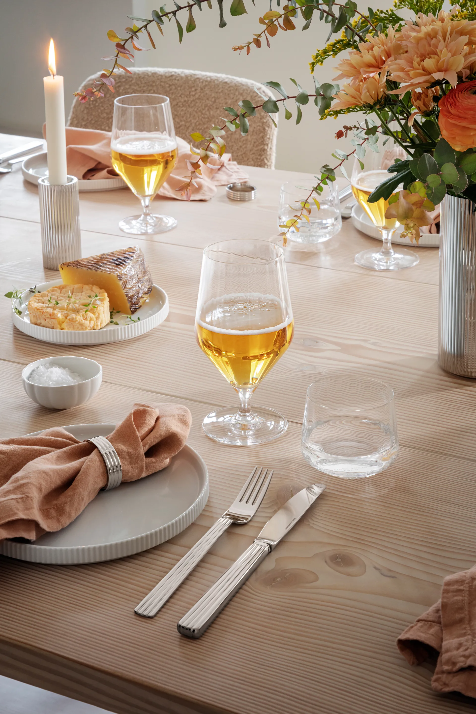 Bicchiere da birra Bernadotte 52 cl, confezione da 6, Trasparente Georg Jensen