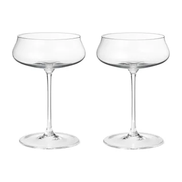 Bicchiere da cocktail Sky, coupè, 25 cl, confezione da 2 - Trasparente - Georg Jensen