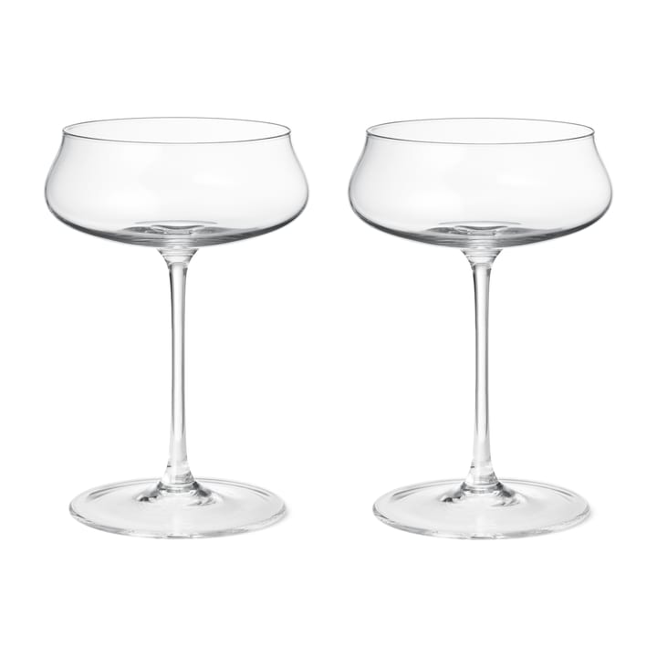 Bicchiere da cocktail Sky, coupè, 25 cl, confezione da 2 - Trasparente - Georg Jensen