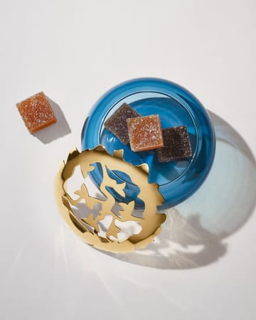 Bonbonniere Ø10,6 cm Primavera 2025 - Blu-oro - Georg Jensen