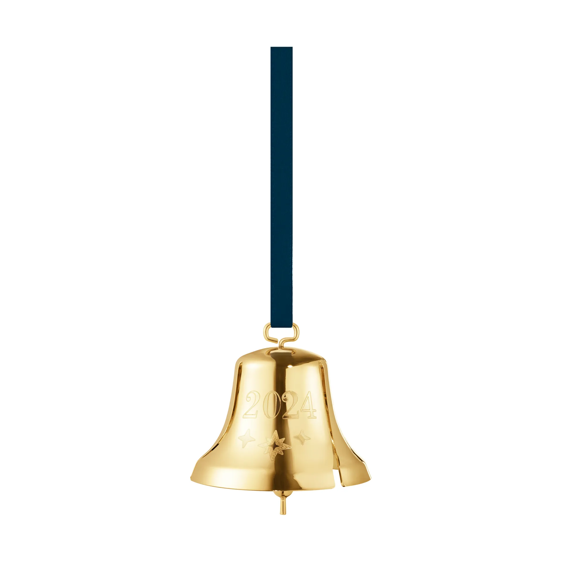 Campanella di Natale 2024, Placcato in oro Georg Jensen