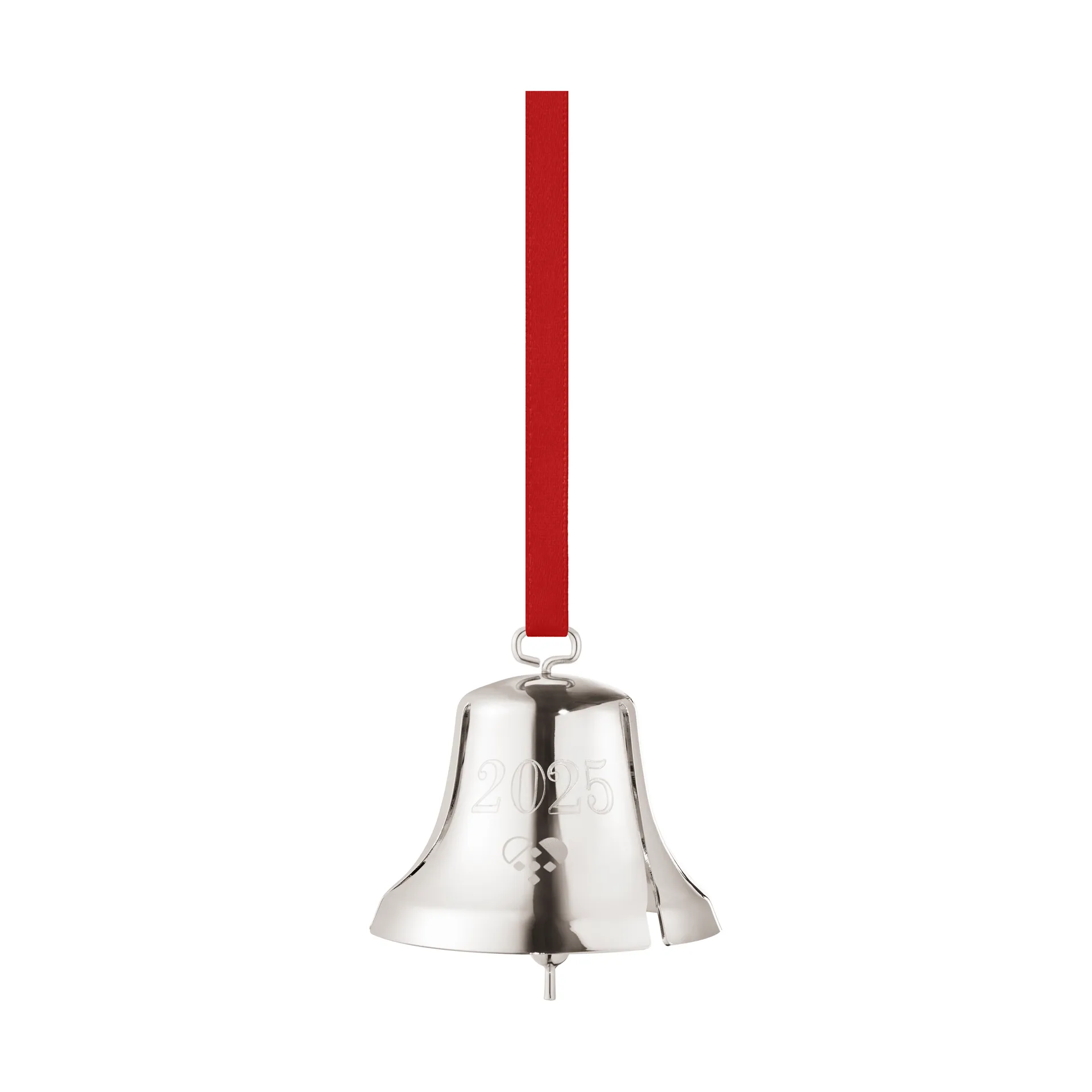 Campanella di Natale 2025, Ottone placcato in palladio Georg Jensen