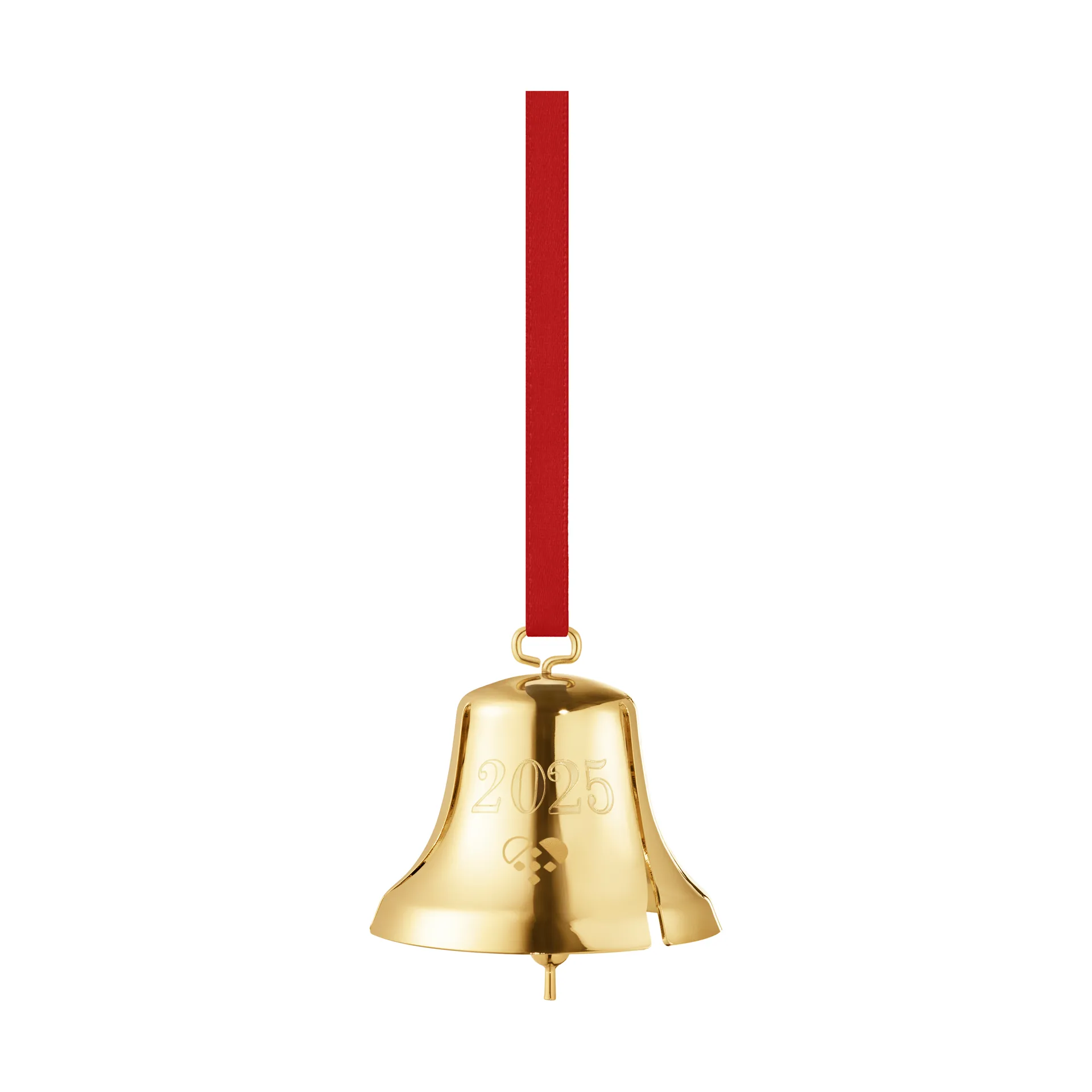 Campanella di Natale 2025, Ottone placcato oro Georg Jensen