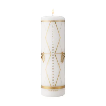 Candela calendario 2026 - Stampa in oro - Georg Jensen