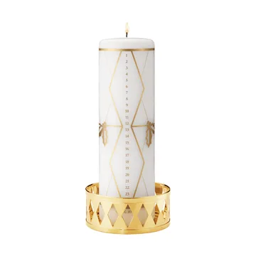 Candela calendario 2026 - Stampa in oro - Georg Jensen