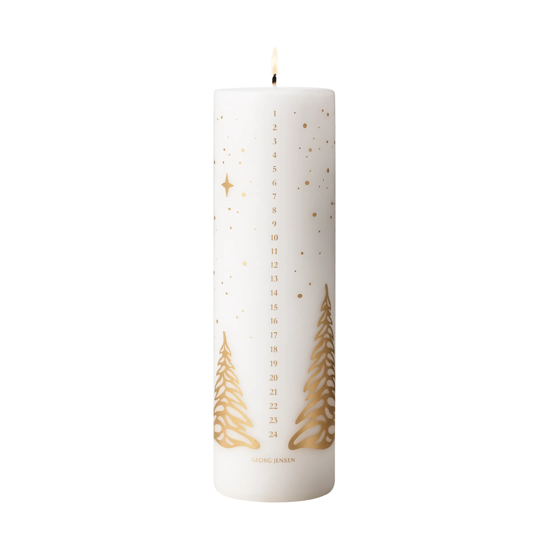 Candela dell'Avvento 2023, Oro Georg Jensen