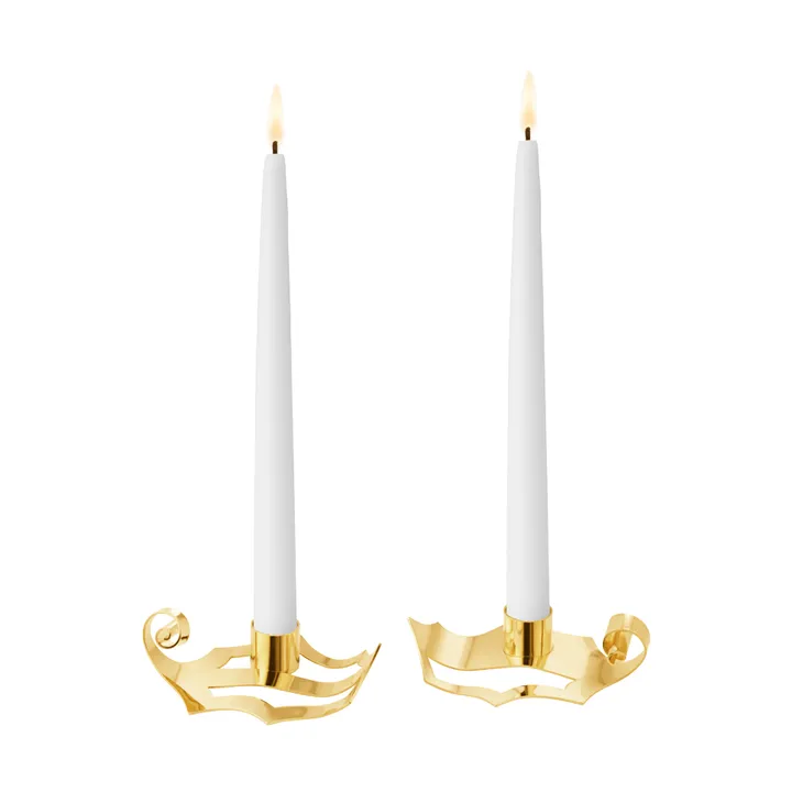 Candelabri 2026 - Oro, 2 pezzi - Georg Jensen