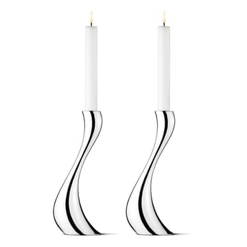Candeliere Cobra confezione da 2 - grande, 24 cm - Georg Jensen