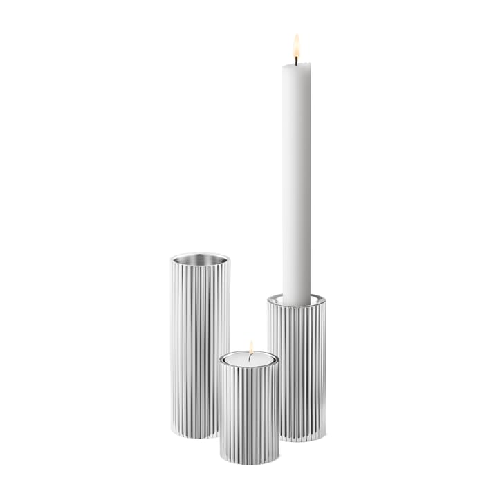 Candelieri Bernadotte 3 pezzi - Acciaio inossidabile - Georg Jensen