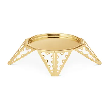 Candelieri dell'anno 2022 per candelotto  - placcato oro - Georg Jensen