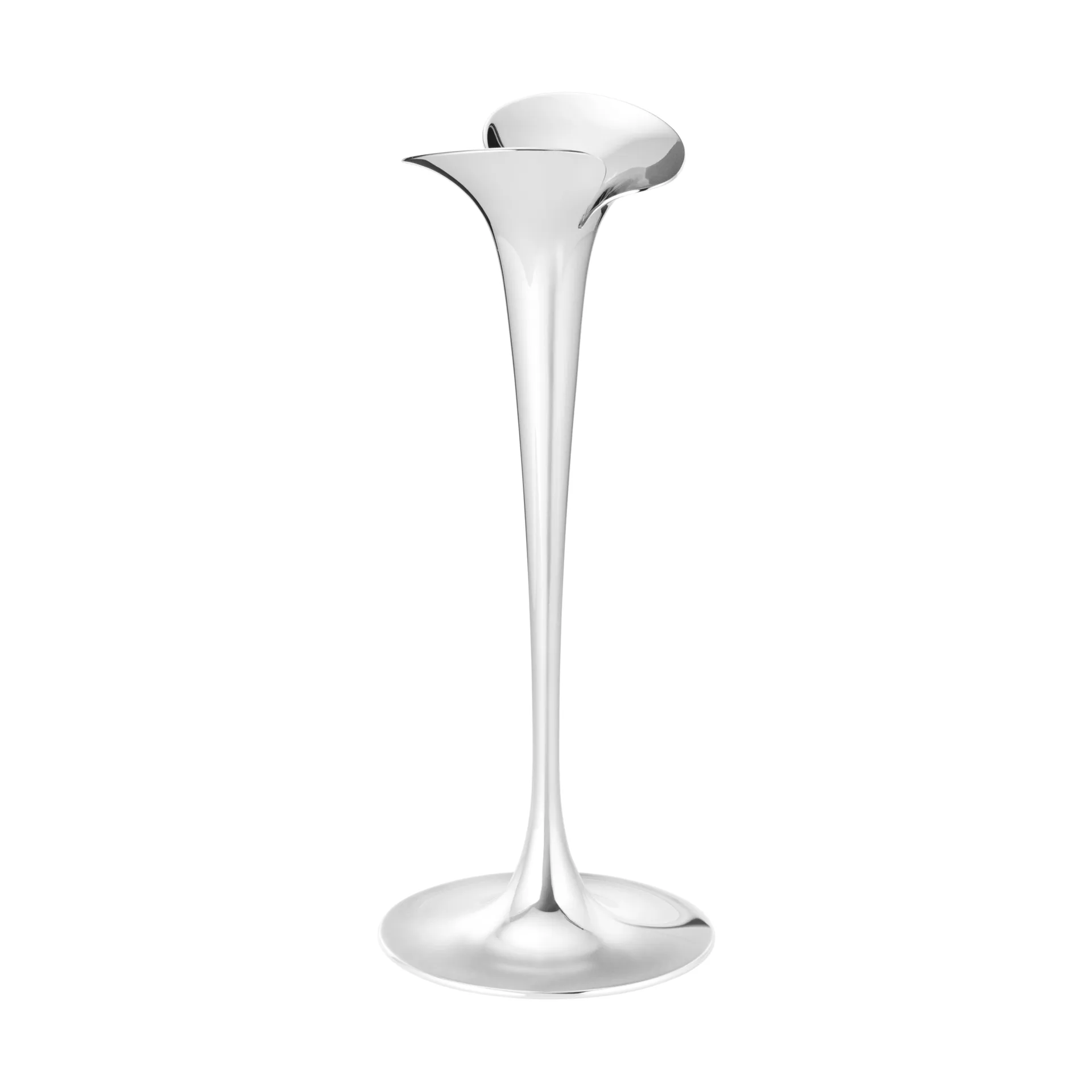 Candelieri per candele a stelo, Acciaio inox, grandi, confezione da 2 Georg Jensen
