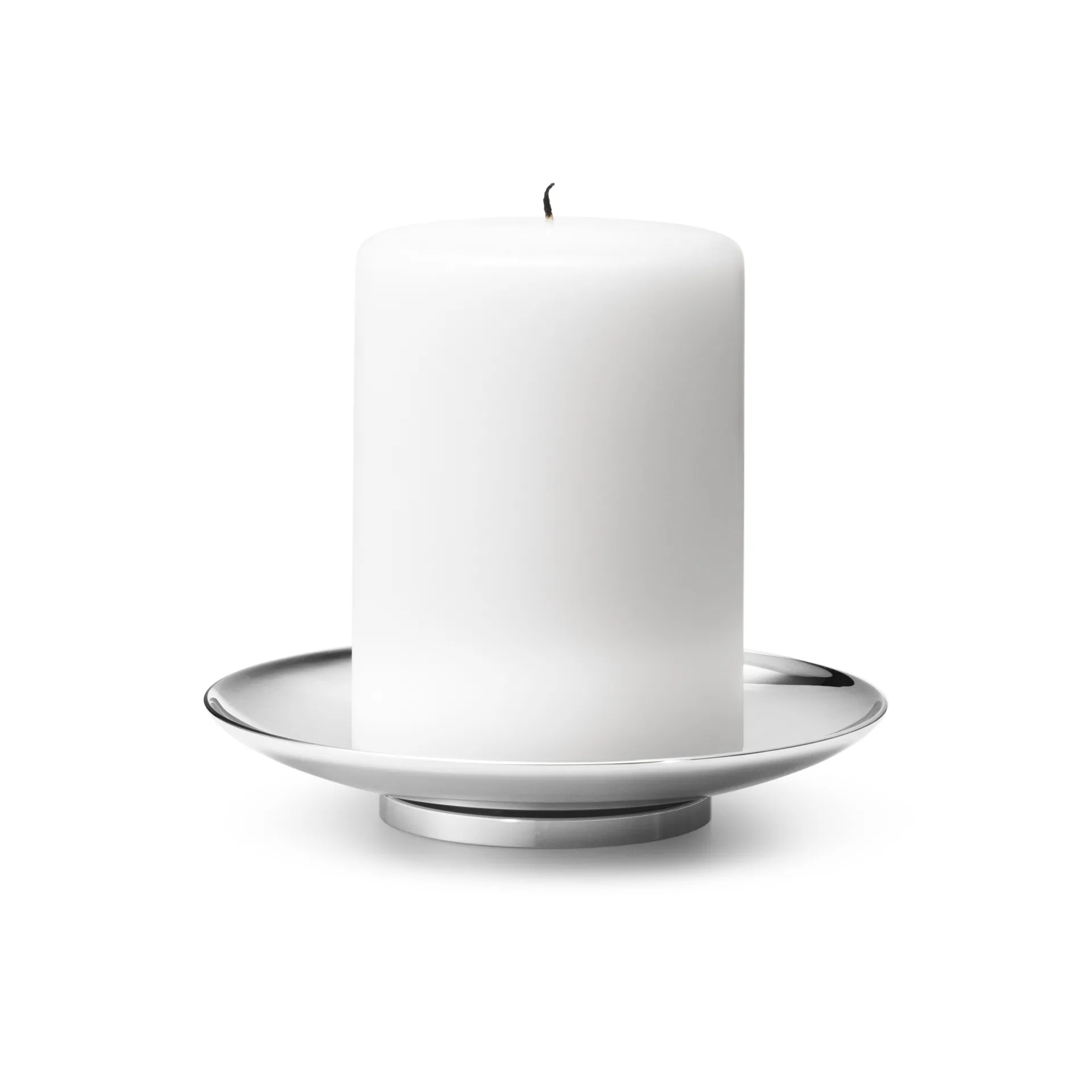 Candelieri Tunes Pillar Ø 12,2 cm, acciaio inossidabile Georg Jensen