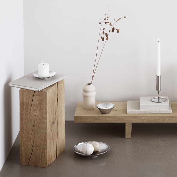 Candelieri Tunes Pillar Ø 12,2 cm, acciaio inossidabile Georg Jensen