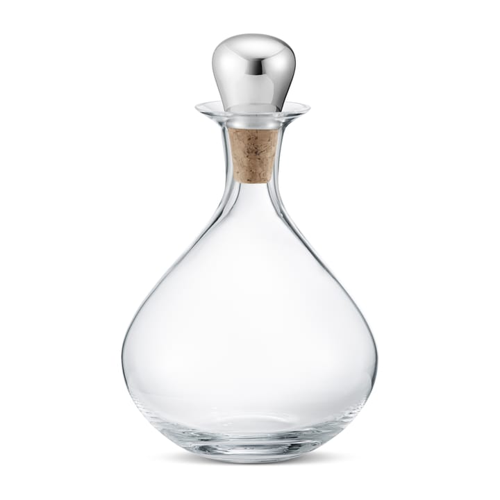 Caraffa per vino Sky con tappo in sughero 145 cl - Acciaio inossidabile - Georg Jensen