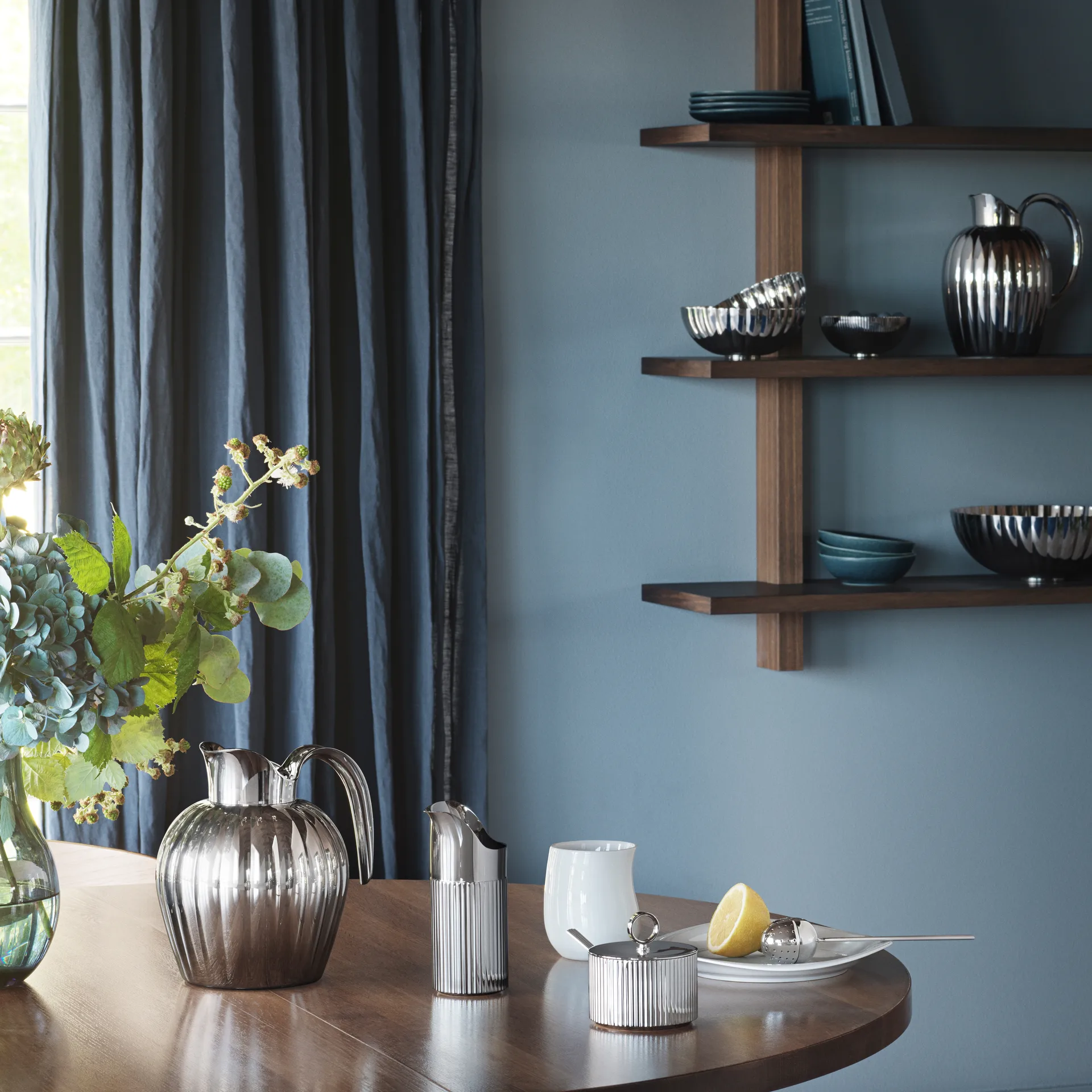 Caraffa termica con coperchio a pressione Bernadotte, 0,8 L Georg Jensen