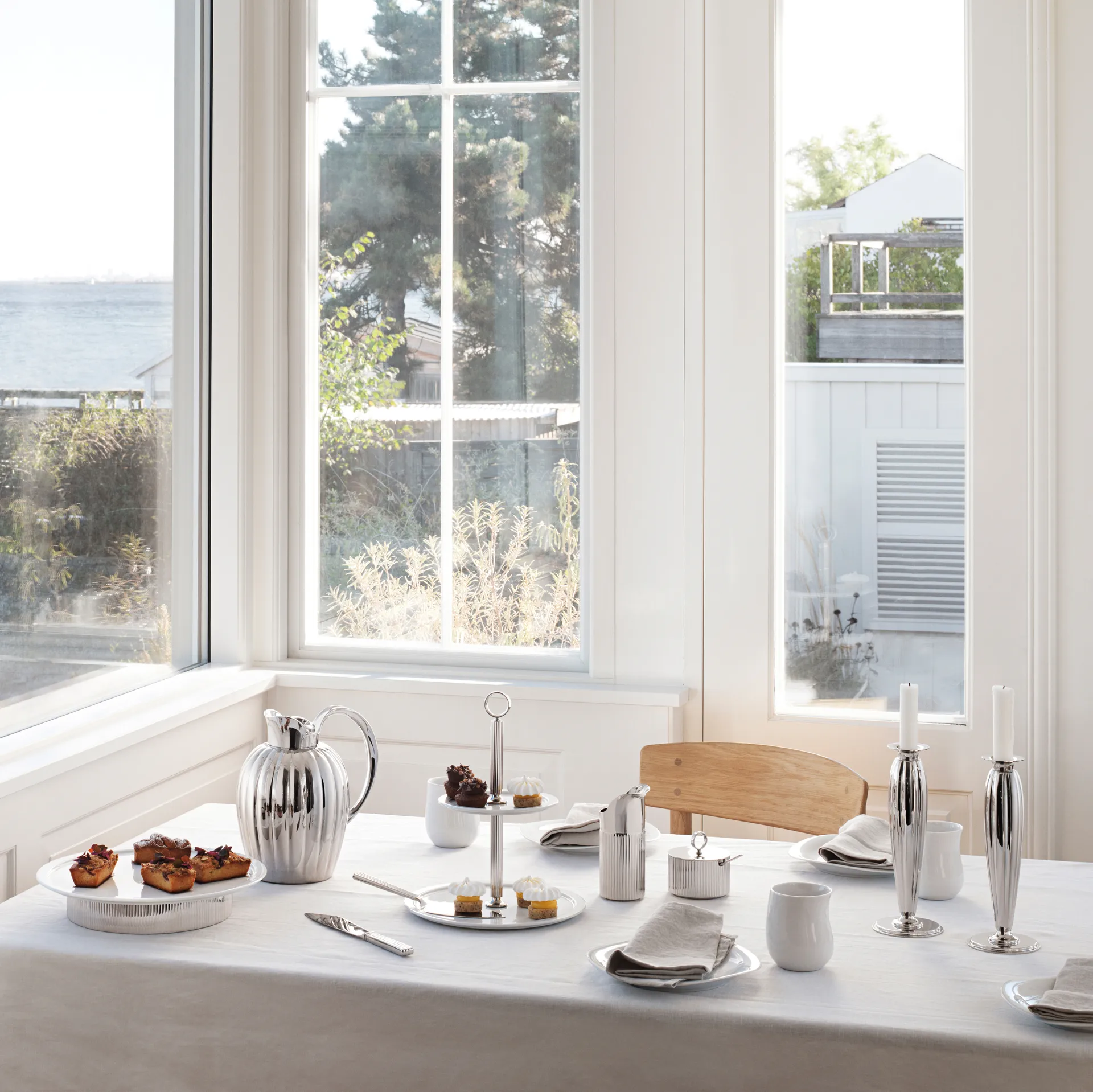 Caraffa termica con coperchio a pressione Bernadotte, 1 L Georg Jensen