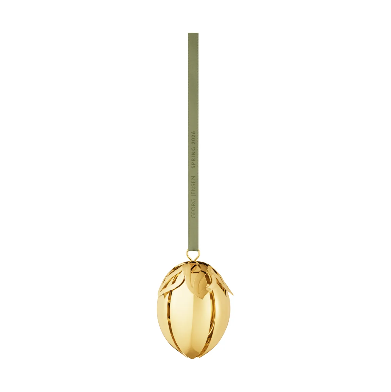 Ciondolo uovo di Pasqua Georg Jensen, Placcato in oro 18 K Georg Jensen