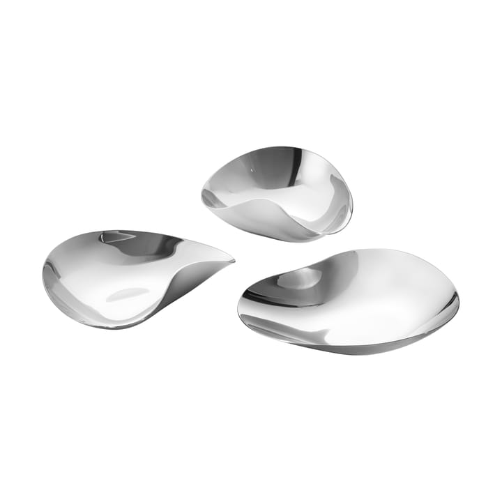 Ciotola da snack Indulgence, 3 pezzi - Acciaio inox - Georg Jensen