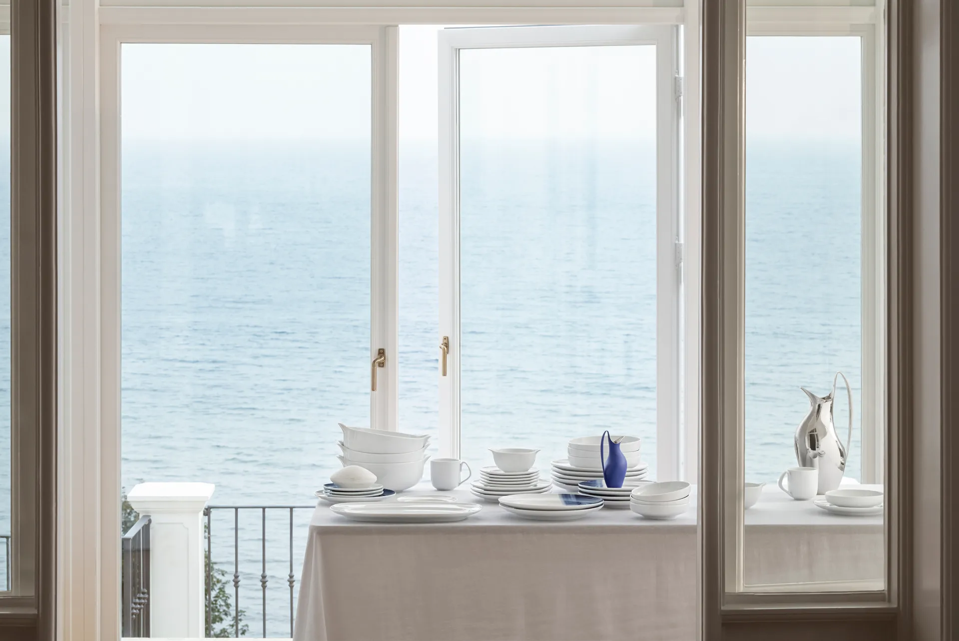 Ciotola Koppel Ø15,6 cm, Bianco Georg Jensen