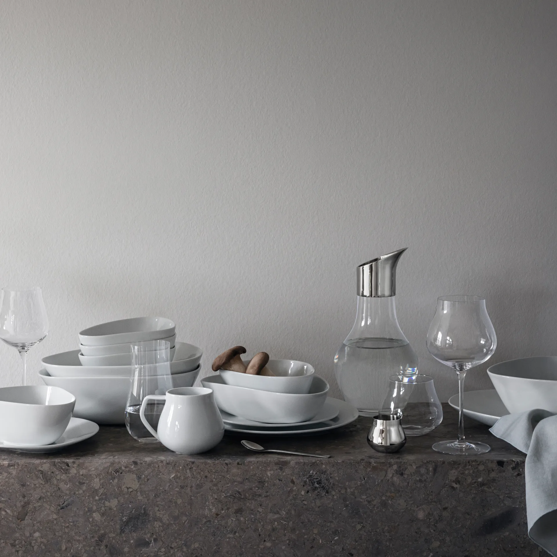 Ciotola Sky 17,6 cm, Porcellana Georg Jensen