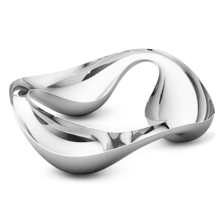 Ciotola tripla Cobra - acciaio inossidabile - Georg Jensen