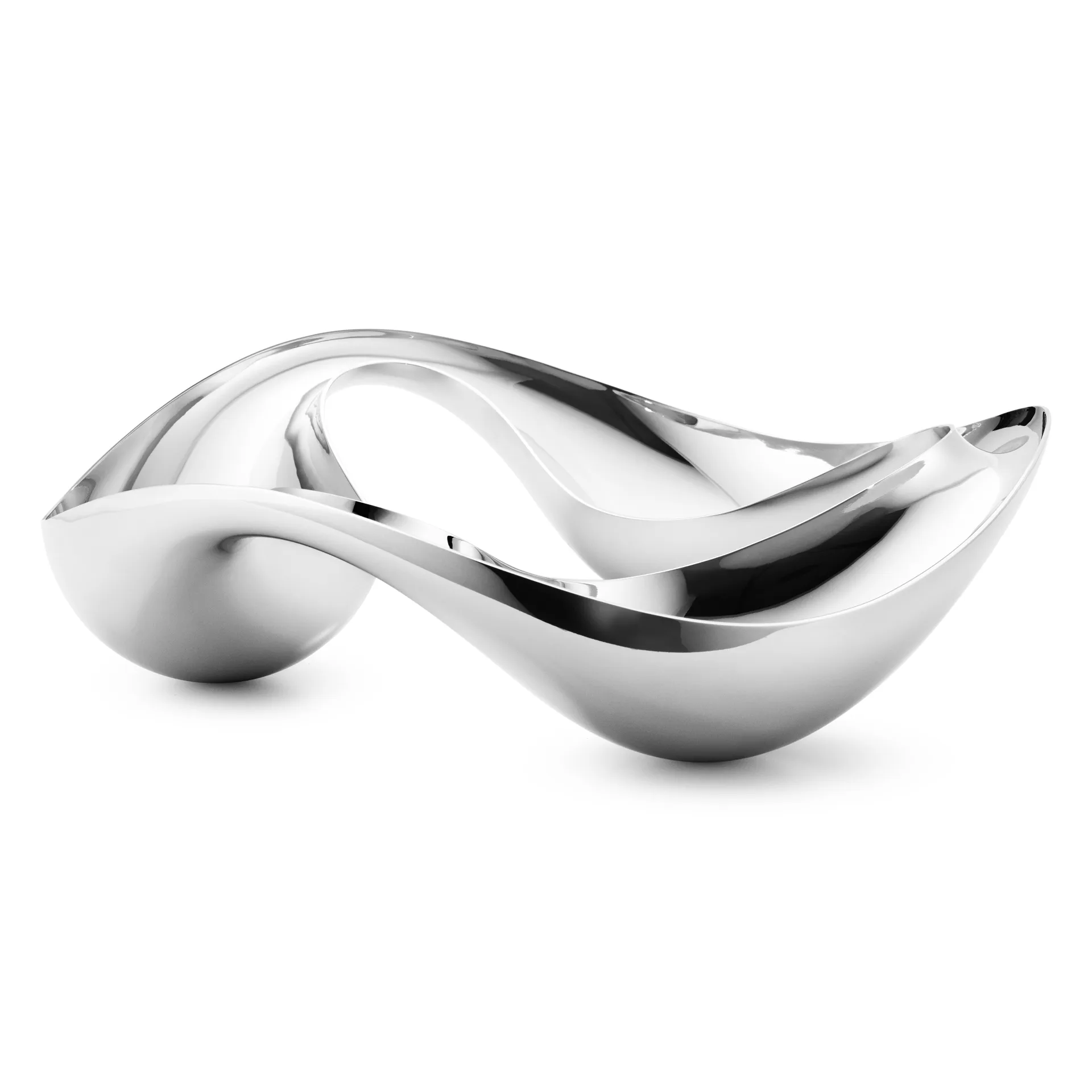 Ciotola tripla Cobra, acciaio inossidabile Georg Jensen