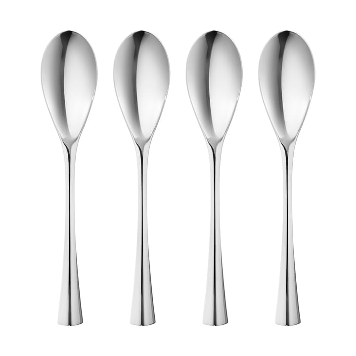 Cucchiaino Cobra, confezione da 4 - Acciaio inox - Georg Jensen