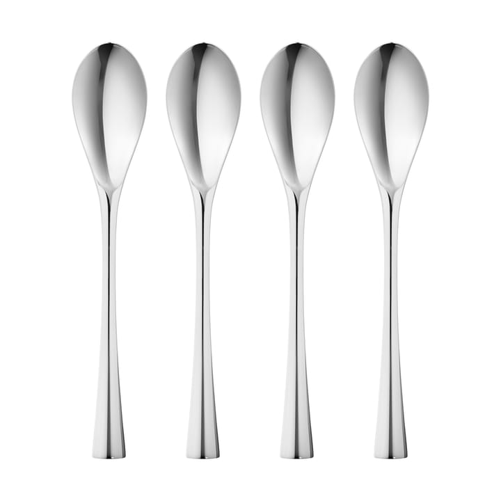 Cucchiaino da dolce Cobra, confezione da 4 - Acciaio inox - Georg Jensen