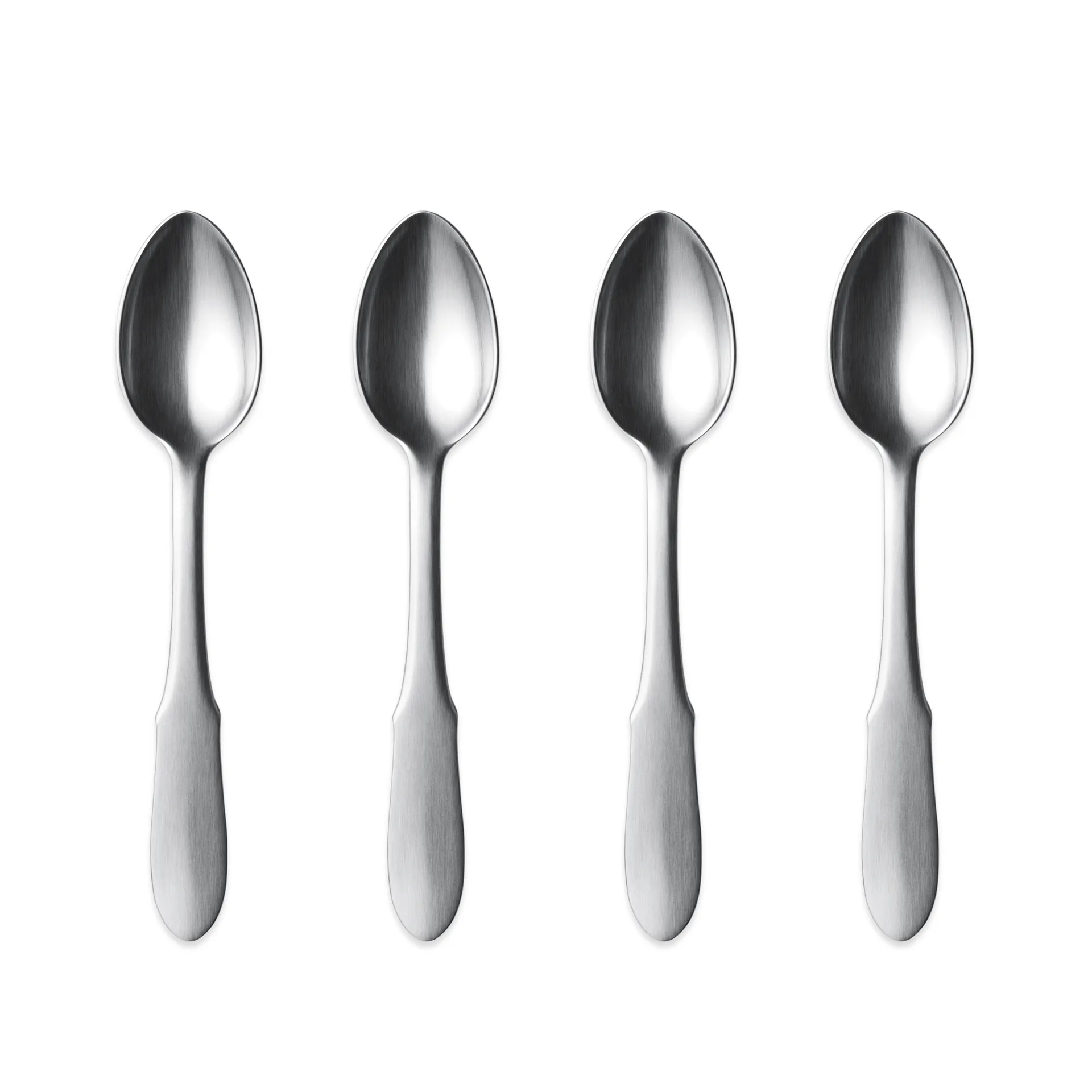 Cucchiaino grande Mitra opaco, confezione da 4 Georg Jensen