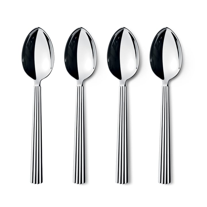 Cucchiaio da dessert Bernadotte - confezione da 4 - Georg Jensen