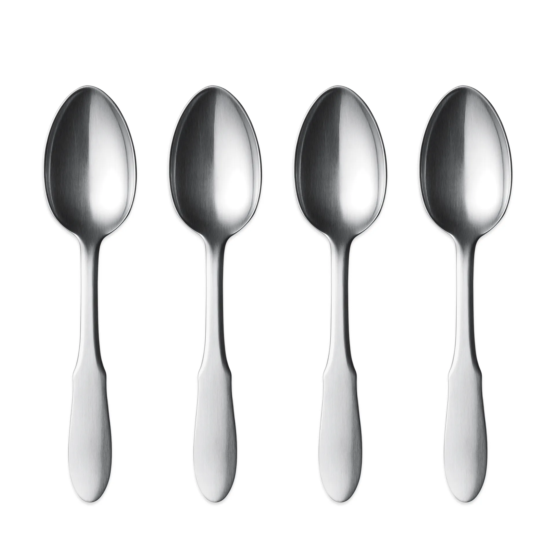 Cucchiaio da dessert Mitra matt, confezione da 4 Georg Jensen