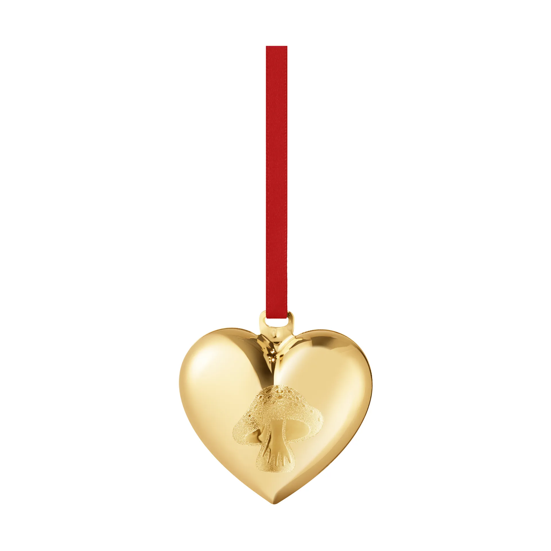 Cuore di Natale 2023, Placcato oro Georg Jensen