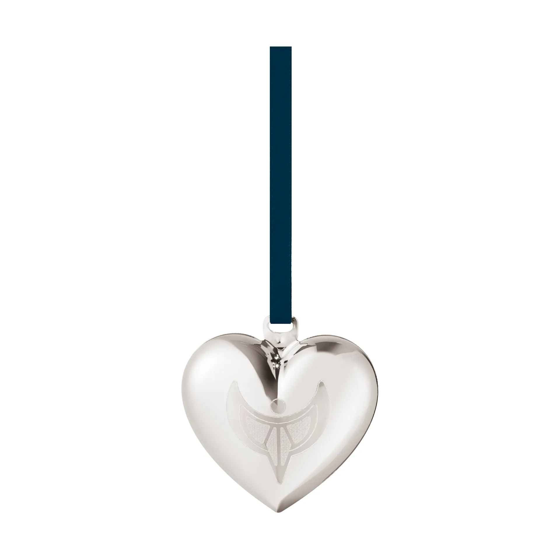 Cuore di Natale 2024, Placcato in palladio Georg Jensen