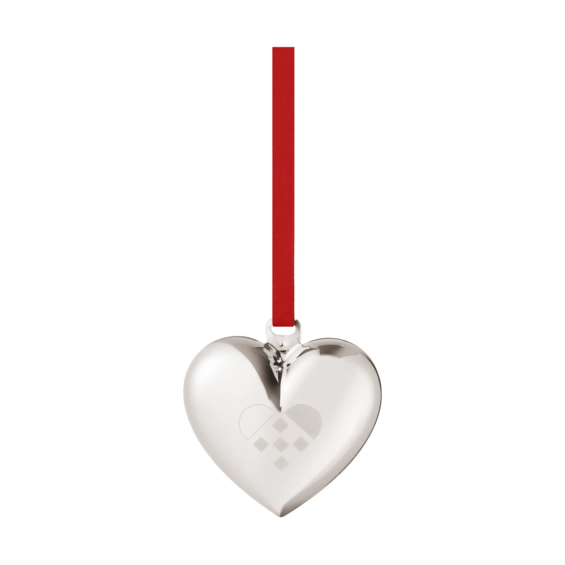Cuore di Natale 2025, Ottone placcato in palladio Georg Jensen