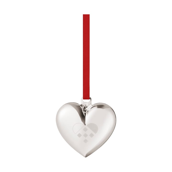 Cuore di Natale 2025 - Ottone placcato in palladio - Georg Jensen