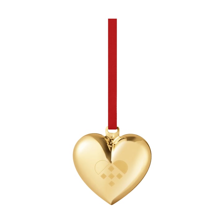 Cuore di Natale 2025 - Ottone placcato oro - Georg Jensen