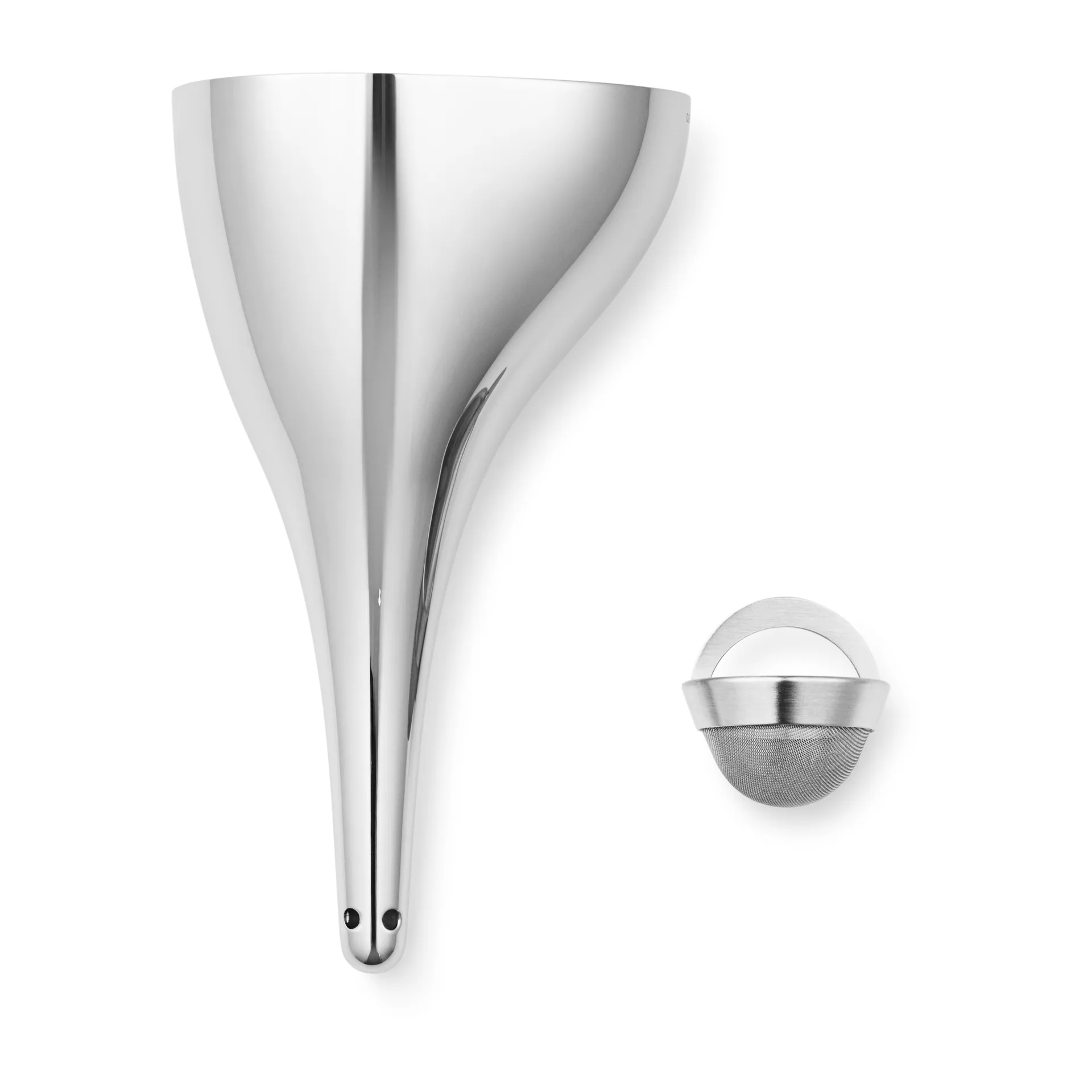 Decanter Sky con filtro, Acciaio inossidabile Georg Jensen